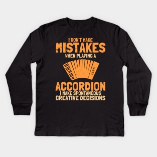 accordion Kids Long Sleeve T-Shirt